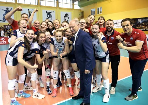2022-05-15 MP juniorek młodszych: Kętrzyn 2022 - mecz o złoto